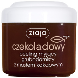 Ziaja Masło kakaowe, czekoladowy peeling do ciała, 200ml