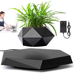 Nowoczesna Doniczka Lewitująca Technologia Magnetyczna Do Roślin Dekoracja