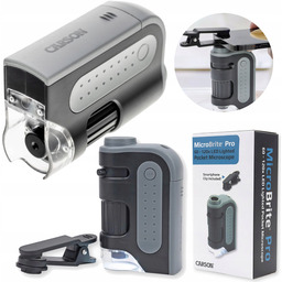 Mikroskop kieszonkowy Carson MicroBrite Pro Led 60-120x