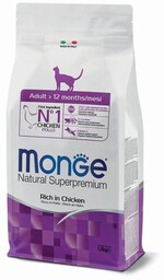 Monge Cat Adult karma sucha z kurczakiem 1,5kg