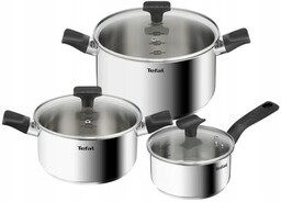 TEFAL Zestaw Garnków Delicius B925S655 (6 elementów)
