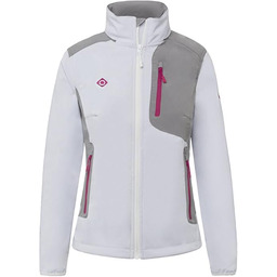 IZAS Męska kurtka softshell Shazka Outdoor Biały/szary/Fuxia M