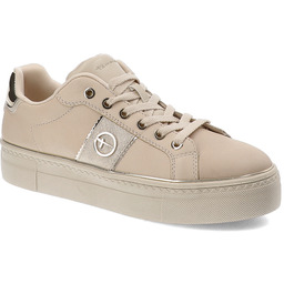 Tamaris Beżowe Sneakersy Modne Obuwie Damskie