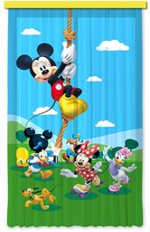 Disney zasłona z nadrukiem fotograficznym 3D, PES, wielokolorowa,