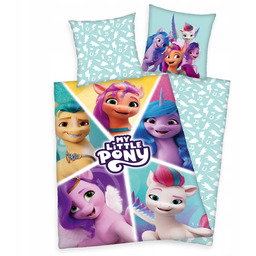Pościel My Little Pony 140x200 Dziecięca Bawełniana Koniki
