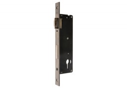 Zamek wpuszczany bębenkowy rolkowy INOX LOB Z035R-22-S bez