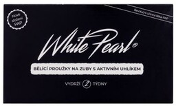 White Pearl PAP Charcoal Whitening Strips wybielanie zębów