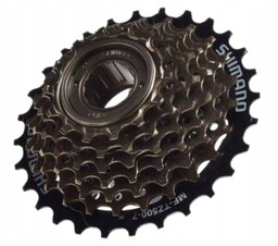 Wolnobieg 7 Rzędowy Zębatka Rowerowa Shimano 14-28