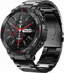 Męski Smartwatch Gravity GT7-2 Czarny Z Rozmowami Sms