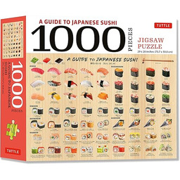 A Guide to Japanese Sushi - 1000 Piece