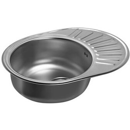 Zlewozmywak stalowy 1 komorowy z ociekaczem Octopus 7S