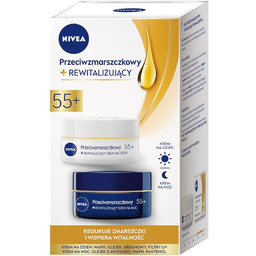 2 Pack Przeciwzmarszczkowy+ Rewitalizujący krem na dzień