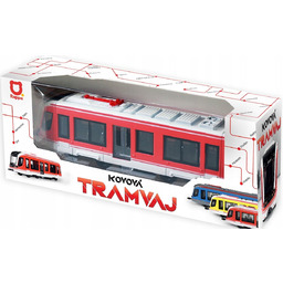 Tramwaj Pociąg Metro Metalowy 20cm
