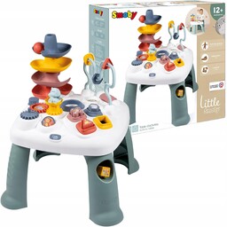 Little Smoby Interaktywny Stolik Aktywności Zabawka Edukacyjna 12MSC+