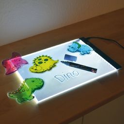 Panel świetlny LED A4 + KARTY PRACY
