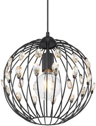 Wisząca lampa czarna HANAKO 16029H Globo kulisty zwis
