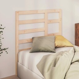vidaXL Wezgłowie łóżka, 96x4x104 cm, lite drewno sosnowe