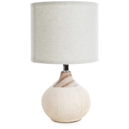 EUROFIRANY Lampka stołowa Amiri 461188 Kremowy