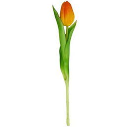 SASKA GARDEN Sztuczny kwiat Tulipan Pomarańczowy