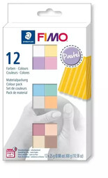 Fimo Soft 12x25g kolory Pastel - Staedtler