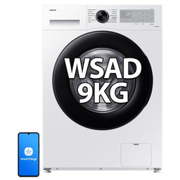 SAMSUNG Pralka WW90CGC04DAH AI Energy EcoBubble 9kg 1400