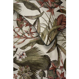 Pościel z perkalu Detexpol 220x200 Lame Percale 5241B