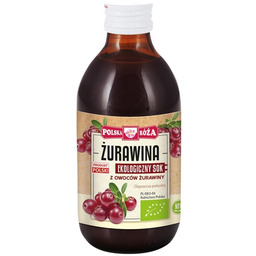 Polska Róża Ekologiczny Sok Z Żurawiny 250Ml