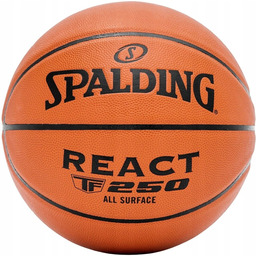 Spalding piłka do koszykówki React TF-250 pomarańczowa