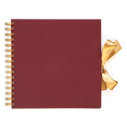 Album do zdobienia BORDOWY 30 kartek 205x205mm -