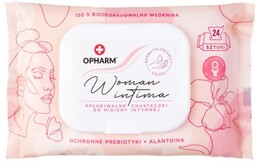 OPHARM Chusteczki nawilżane do higieny intymnej Woman Intima,