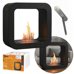 Biokominek wolnostojący Qlima – Mobilny Kominek na Biopaliwo