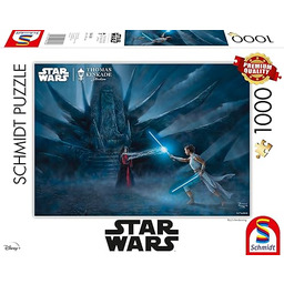 Schmidt Spiele 58430 Thomas Kinkade, Star Wars, Reys