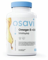 Osavi Omega-3 + D3 Immuno Wzmocnienie odporności