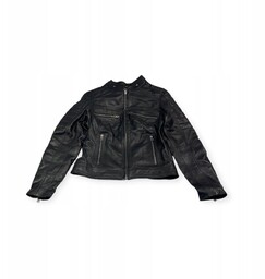 Skórzana kurtka damska ramoneska Real Leather S