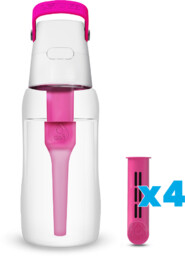 Butelka filtrująca Dafi SOLID 0,5 l flamingowa