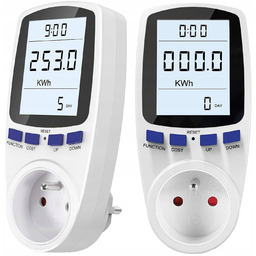 Precyzyjny Licznik Watomierz Poboru Prądu Energii Miernik Elektroniczny