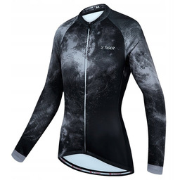 Bluza Na Rower Damska Ocieplana Zimowa Termoaktywna Długi
