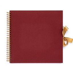 Album do zdobienia BORDOWY 30 kartek 315x315mm -