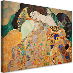 Obraz na płótnie, Portret kobiety - G. Klimt