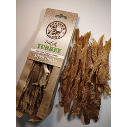 Hunter''s Land Suszone mięso 100% Indyk w paskach