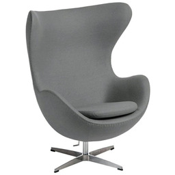 Fotel Jajo szary jasny kaszmir 42 Premium