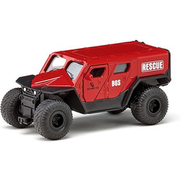 SIKU 2307, GHE-O Rescue Vehicle, 1:50, Metal/Plastik, Czerwony,