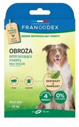FRANCODEX Obroża dla dużych psów powyżej 20 kg