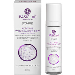 BASICLAB Copperis Aktywnie wygładzający krem na dzień