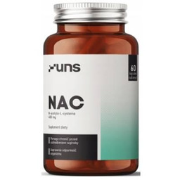 UNS NAC, 60 kapsułek -> Odbiór w Żabce!
