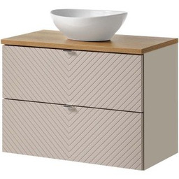 COMAD Zestaw mebli VIVA CASHMERE z blatem OAK
