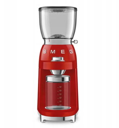 Smeg Elektryczny młynek do kawy Czerwony CGF11RDEU