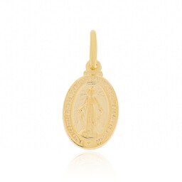 Złoty medalik zawieszka Cudowny pr. 333