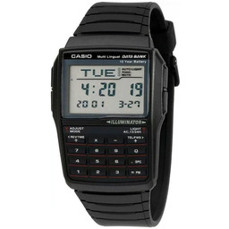 ZEGAREK MĘSKI CASIO VINTAGE DATABANK DBC-32-1A + BOX