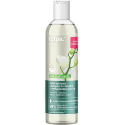 TOŁPA green normalizacja Detoksykujący szampon do włosów przetłuszczających